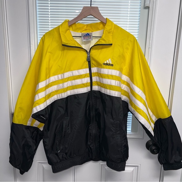 ADIDAS Vintage Windbreaker Zip Up Jacket - Picture 2 of 9